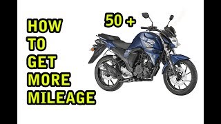 Yamaha FZFI HOW TO GET Mileage [upl. by Galloway]