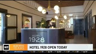 Chip and Joanna Gaines Hotel 1928 opens [upl. by Crandell530]