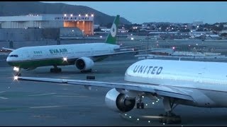 SFO Plane Spotting International Terminal G [upl. by Hector]