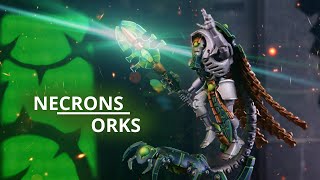 Necrons vs Orks  Tournament Edition  10th Edition Warhammer 40k Battle Report warhammer40k [upl. by Siuoleoj692]