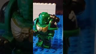 Salamanders vs Death korps of Krieg brickanimations warhammer40k [upl. by Ahsircal]