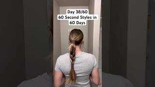 Adding multiple hair ties can give a cool look to a simple ponytail or a long braid easyhairstyles [upl. by Terhune]