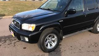 2004 Nissan Pathfinder LE Platinum 4x4 One Owner [upl. by Neyrb]