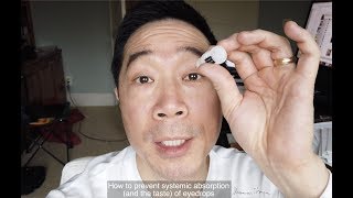 Why do I taste my eye drops How to prevent systemic absorption of eye drops [upl. by Eiuqnimod]