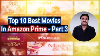 Top 10 Best Movies in AMAZON PRIME  Part 3  Filmi craft Arun [upl. by Terti]