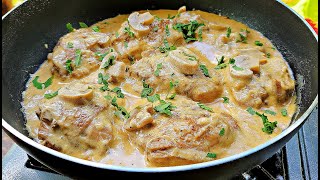 Creamy Mushroom Chicken [upl. by Gnav753]