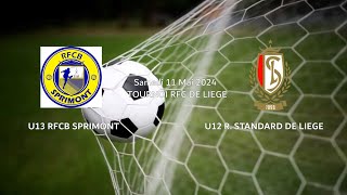 U12 STANDARD DE LIÈGE  U13 FCB SPRIMONT  SAMEDI 11 MAI 2024 [upl. by Alahsal]