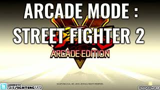 SFV ARCADE EDITION  Street Fighter 2 Chara Select Screen Theme [upl. by Ha]