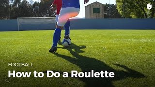 Soccer Skills The Roulette Turn  Football [upl. by Upali]