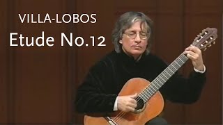 Etude No 12 • VillaLobos • Álvaro Pierri [upl. by Leahcimrej]