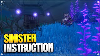 Hidden Quest Sinister Instruction  World Quests and Puzzles 【Genshin Impact】 [upl. by Kubiak238]