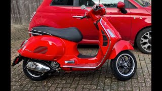 Vespa GTS300 Super RST22  First Ride Out [upl. by Vizzone611]