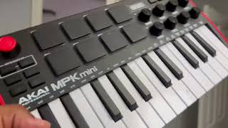 AKAI Professional MPK Mini Play MK3 MIDI Keyboard Controller Review [upl. by Ettenawtna263]