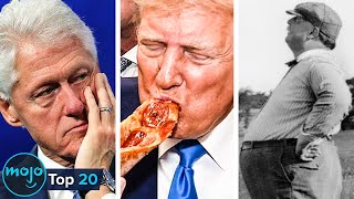 Top 20 Unhealthiest Presidents [upl. by Akinnej]