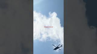 northside on 26 minneapolis minnesota army helicopter flying in sky shortvideos [upl. by Burtie]