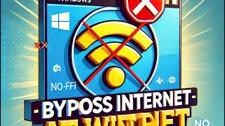 Configurer Son Windows Sans Internet  ByPass La Demande De Connexion à Internet [upl. by Lleirbag404]