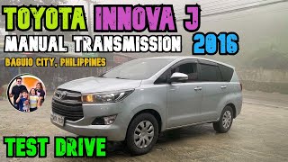 TOYOTA INNOVA J 28 2017 BAGUIO CITY TEST DRIVE [upl. by Norak]