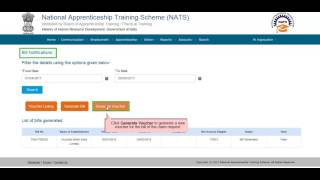 NATS Stipend Reimbursement Video Tutorial Voucher User [upl. by Nylia]