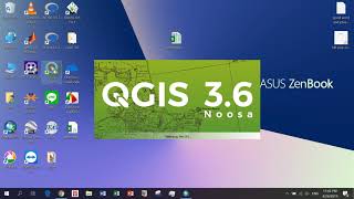 Convert Lat Lon to XY UTM using QGIS Easy and Free [upl. by Adile]