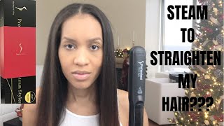 First Impression  Healthy amp Silky Professional Hair Salon Steam Styler  Demo  3c [upl. by Dimphia]