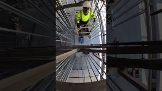 20’ Manlift Snaps while Working construction [upl. by Ranger]