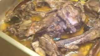 agnello al forno e patate 63Puntata  le ricette di papachefchannel [upl. by Onaimad]