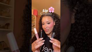 Lip combo 💋 lipcombo lipglossbeauty lipglossroutine [upl. by Ivz]