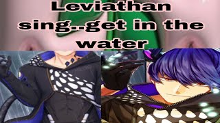 obey me text Leviathan singget in the water [upl. by Neevan]