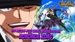 OPBR Dressrosa Zoro In The Current Meta  ONE PIECE Bounty Rush [upl. by Norabal738]