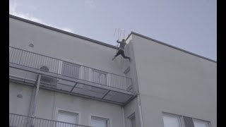 Parkour Fails Extra Rooftop Nightmare [upl. by Tezile]