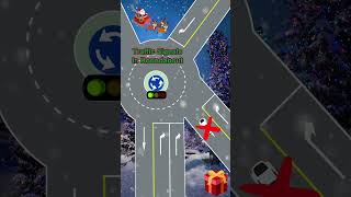 How to drive around a roundabout with traffic lights driving car tips [upl. by Deehsar]