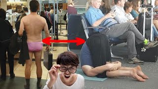 FUNNIEST Airport Moments  Airport Fails [upl. by Landahl]