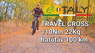 TRAVEL CROSS FIVE EBike akár 100 km es hatótáv 110Nm nyomaték Wow [upl. by Ilak]