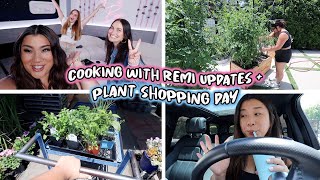 SUMMER SHOPPING DAY plant shopping  workout with me [upl. by Templia]