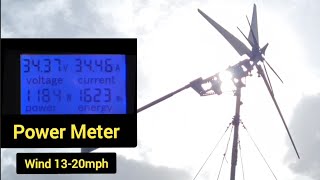 24v Home Made Wind Generator maxxing over 1kw [upl. by Anica]