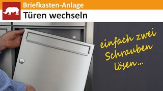 🚪BriefkastenTür wechseln 📮 [upl. by Vaasta]