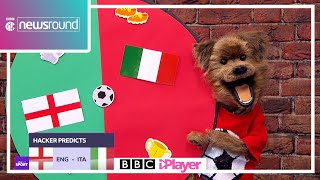 Hackers Euro 2020 Final Prediction England V Italy  Newsround [upl. by Otte]