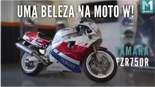 Yamaha FZR 750R  Uma beleza na Moto W [upl. by Leoline919]