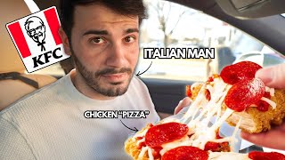 I TOOK CARLO TO EAT A CHIZZA AT KFC [upl. by Guinna737]