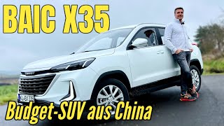 BAIC X35 SUVAlternative zu Dacia Duster MG ZS und Co Test  Review  Preis  2022  2023 [upl. by Cesar30]