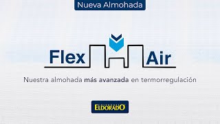 Almohada Flex Air Colchones ElDorado  ¡Flexibilidad y confort sin límites 🌙💤 [upl. by Enilegna641]