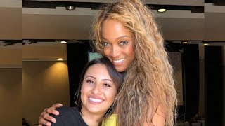 Tyra Banks CONFIRMS Life Size 2 Costar Francia Raisa [upl. by Aramas345]