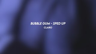 bubble gum clairo sped up [upl. by Elirpa123]