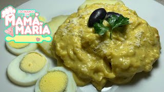 AJÍ DE POLLO  RECETA CASERA  COCINANDO CON MAMÁ MARÍA [upl. by Ahsineb475]