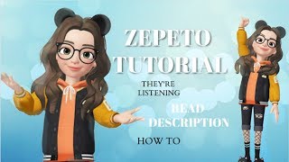 ZEPETO Tutorial  The Basics [upl. by Nylirehc122]