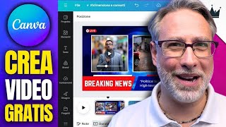 Come Usare CANVA AI per Creare Video Professionali Tutorial Video Editing CANVA FACILE E GRATUITO [upl. by Johannessen]