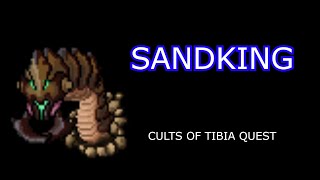 TIBIA BOSSES 16 SANDKING CULTS OF TIBIA QUEST [upl. by Can]