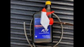 Overfilled Transmission EASY FIX from home [upl. by Ytisahc873]