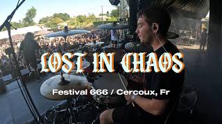 FHORCE  Lost in Chaos Live Drum Cam at Festival 666 [upl. by Judye]