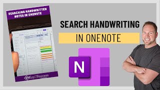 Searching Handwritten Notes in OneNote [upl. by Ashien923]